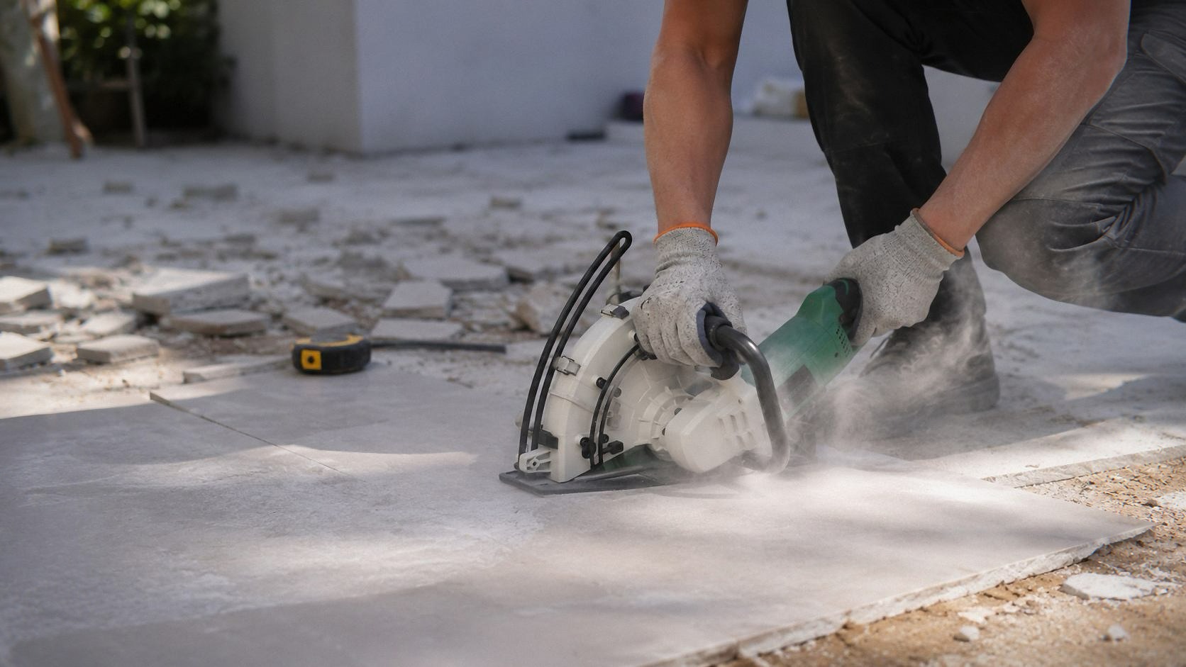 Hoteche 14-Inch Electric Concrete Saw